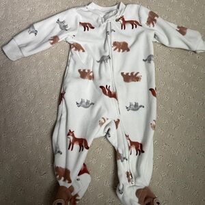 Carters Animal Print Baby One Piece